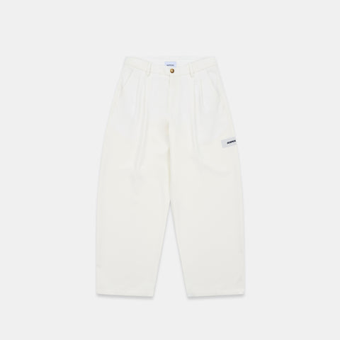 Boat / Essentials Pleated Pants - Natural