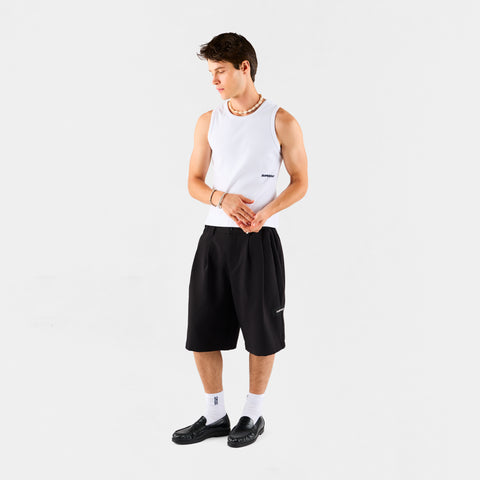 Boat / Essentials Pleated Shorts - Black
