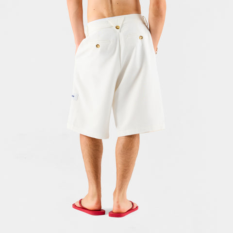 Boat / Essentials Pleated Shorts - Natural