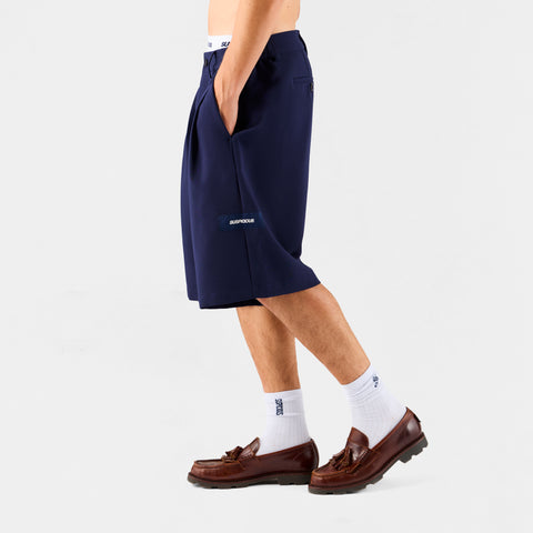 Boat / Essentials Pleated Shorts - Nightfall