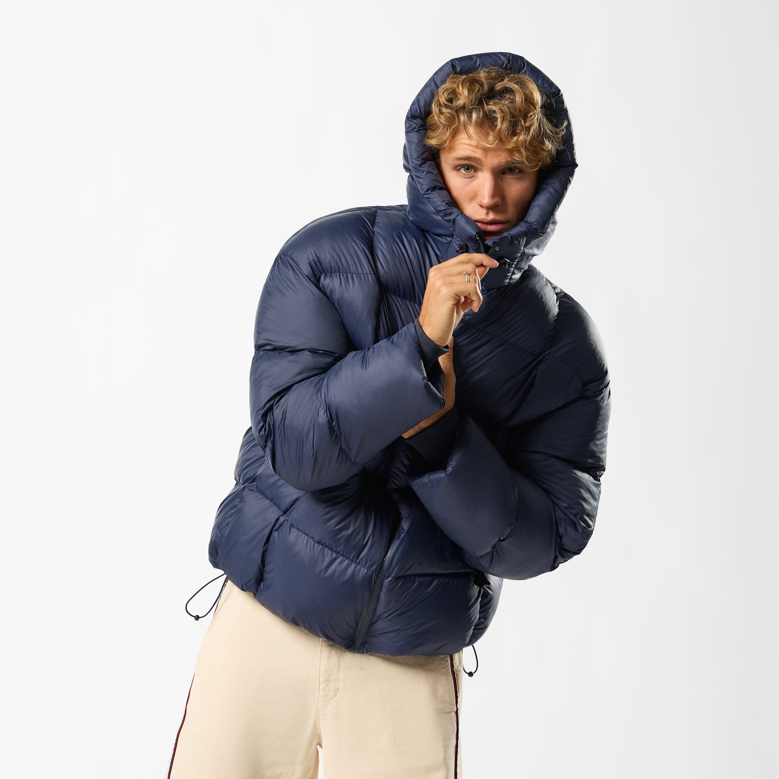 Essentials Puffer - Navy – Suspicious Antwerp