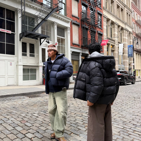 Winter1 / Essentials Puffer - Navy