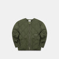 Softground / Essentials Quilted Jacket w Pocket - Hunter