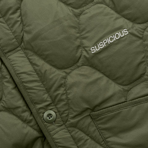 Softground / Essentials Quilted Vest w Pocket - Hunter