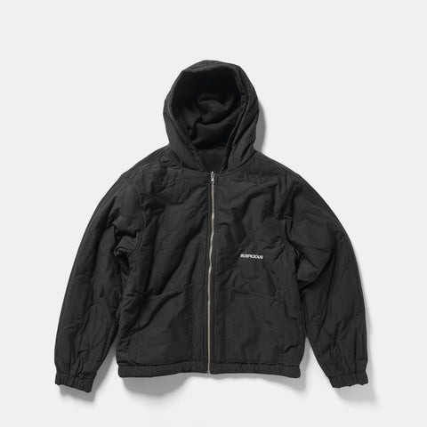 Fall 1 / Essentials Reversible Canvas Hooded Jacket - Black