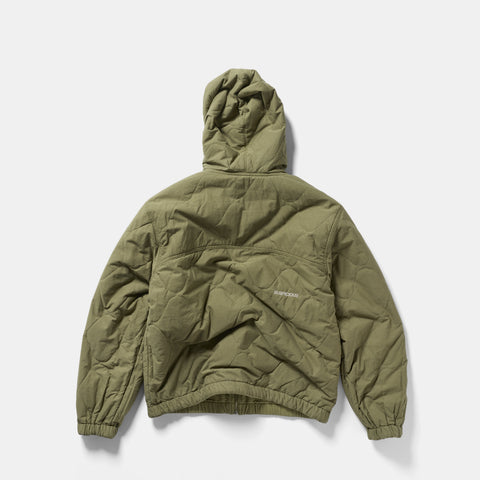 Fall 1 / Essentials Reversible Canvas Hooded Jacket - Lichen Green