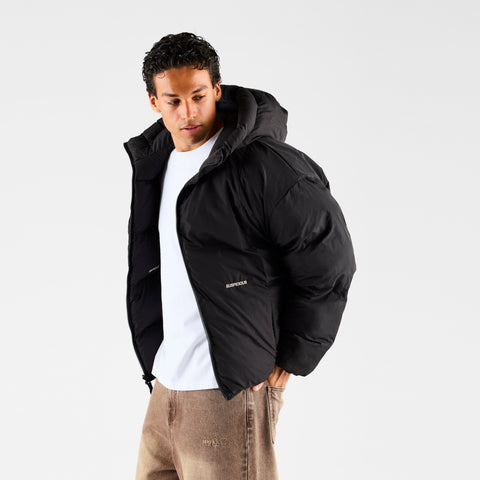 Winter 1 / Essentials Reversible Puffer - Black