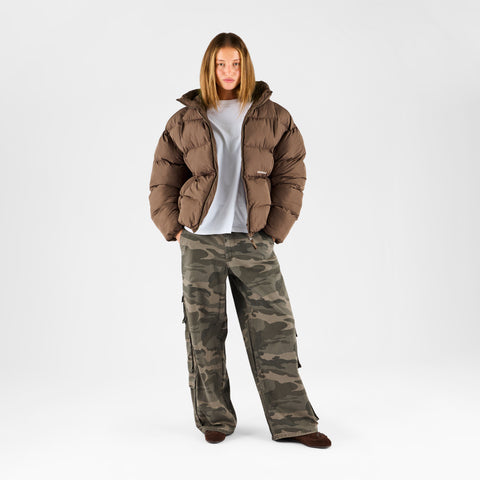 Winter 1 / Essentials Reversible Puffer - Espresso
