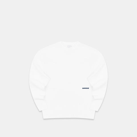 Boat / Essentials Rib Longsleeve - White
