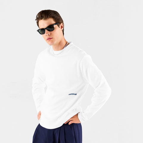 Boat / Essentials Rib Longsleeve - White