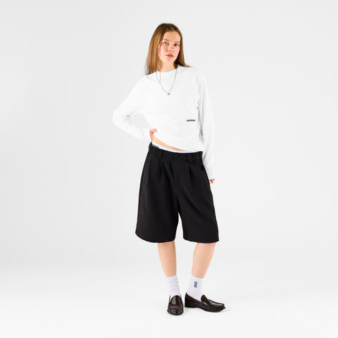 Boat / Essentials Pleated Shorts - Black