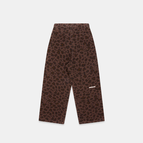 Leopard / Essentials Roomie Jeans - Dark Leopard