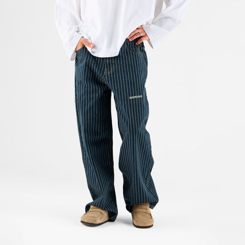 Boat / Essentials Striped Jeans - Indigo
