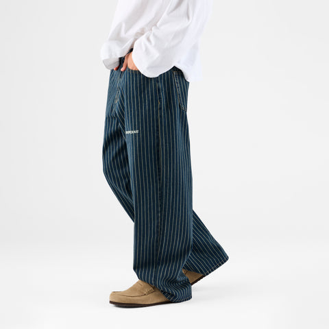 Boat / Essentials Striped Jeans - Indigo