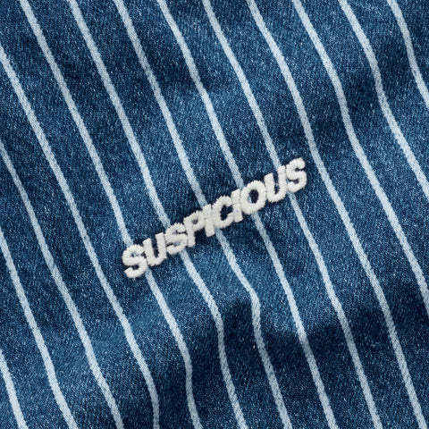 Boat / Essentials Striped Jeans - Washed Blue