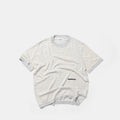 Summer Breeze / Essentials Striped Knitted Tee - Heather Grey