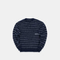 Winter4 / Essentials Striped Mohair Knit - Nightfall