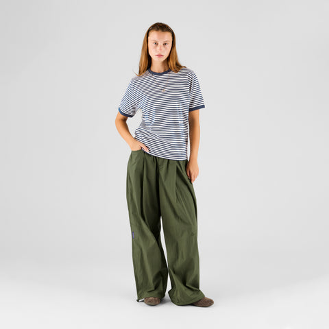 Summer Breeze / Essentials Striped Ringer Tee - Nightfall