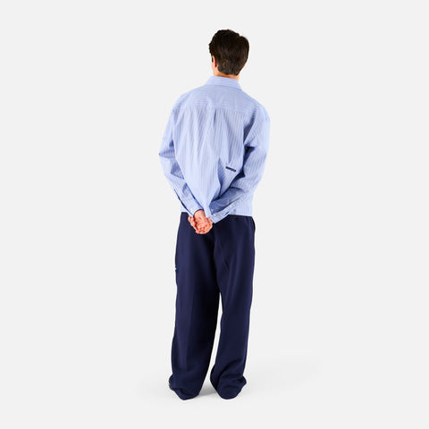 Boat / Essentials Striped Shirt - Blue