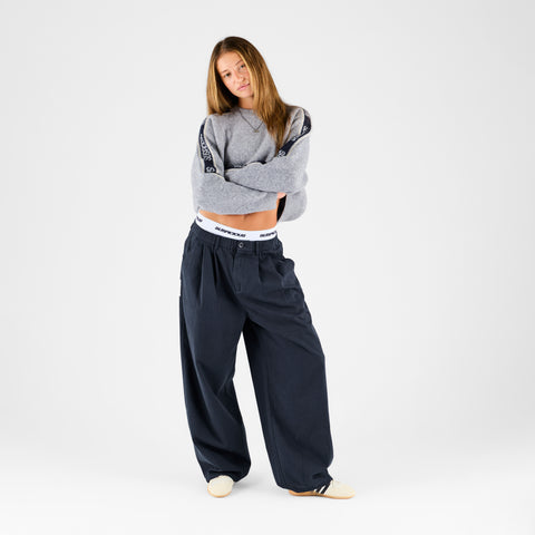 Winter 1 / Essentials Studio Pleated Pants - Nightfall