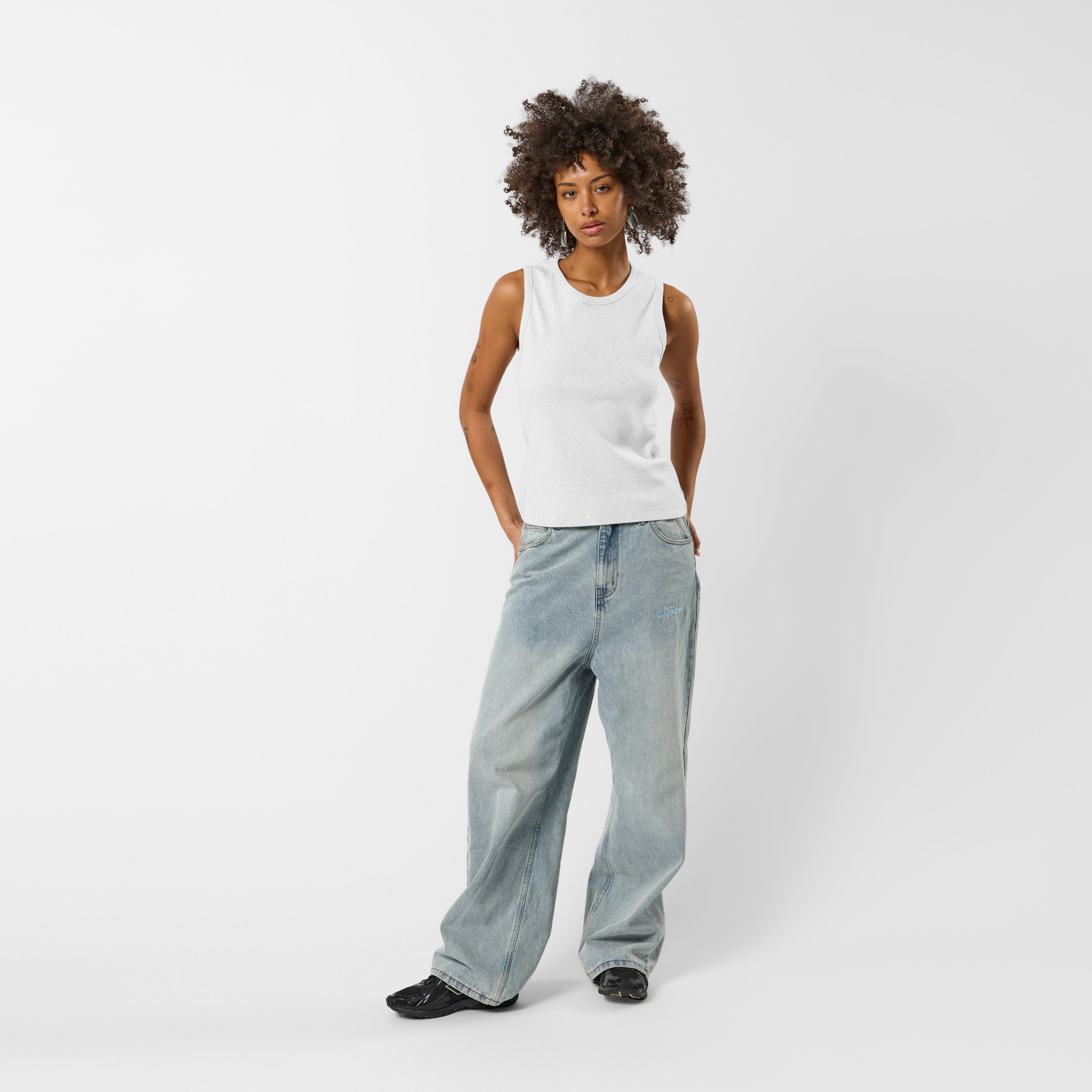 Essentials Tank Top - Ash – Suspicious Antwerp