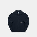 Winter2 / Essentials Tight Knitted Zip-Up - Navy