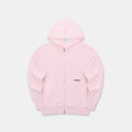 Winter2 / Essentials Tight Knitted Zipped Hoodie - Icy Orchid