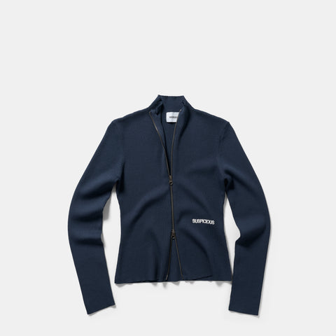 End Of Summer / Essentials W Fitted Zip-Up - Nightfall