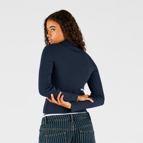 End Of Summer / Essentials W Fitted Zip-Up - Nightfall