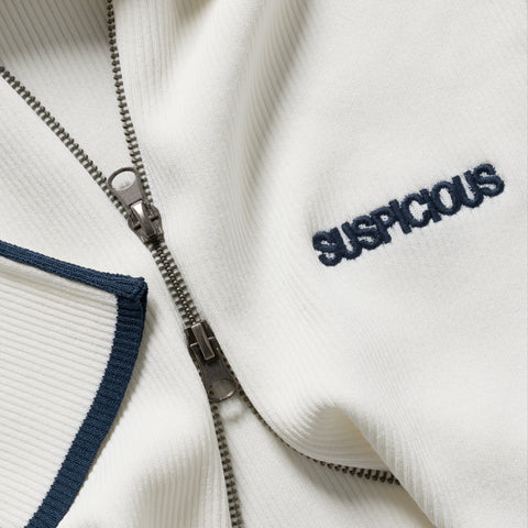 End Of Summer / Essentials W Fitted Zip-Up - Off-white
