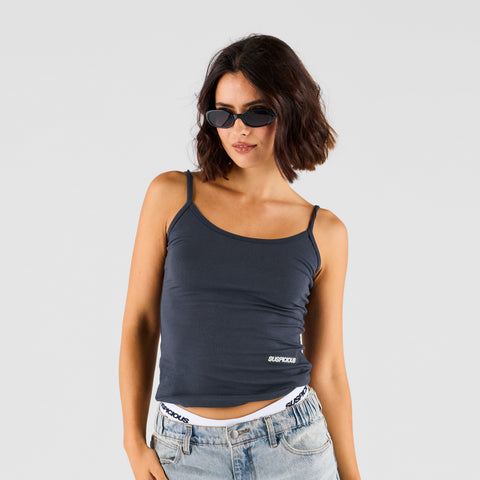 Boat / Essentials W Strappy Tank Top - Nightfall
