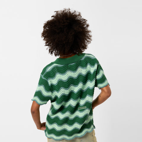 PL / Essentials Wavy Polo - Green