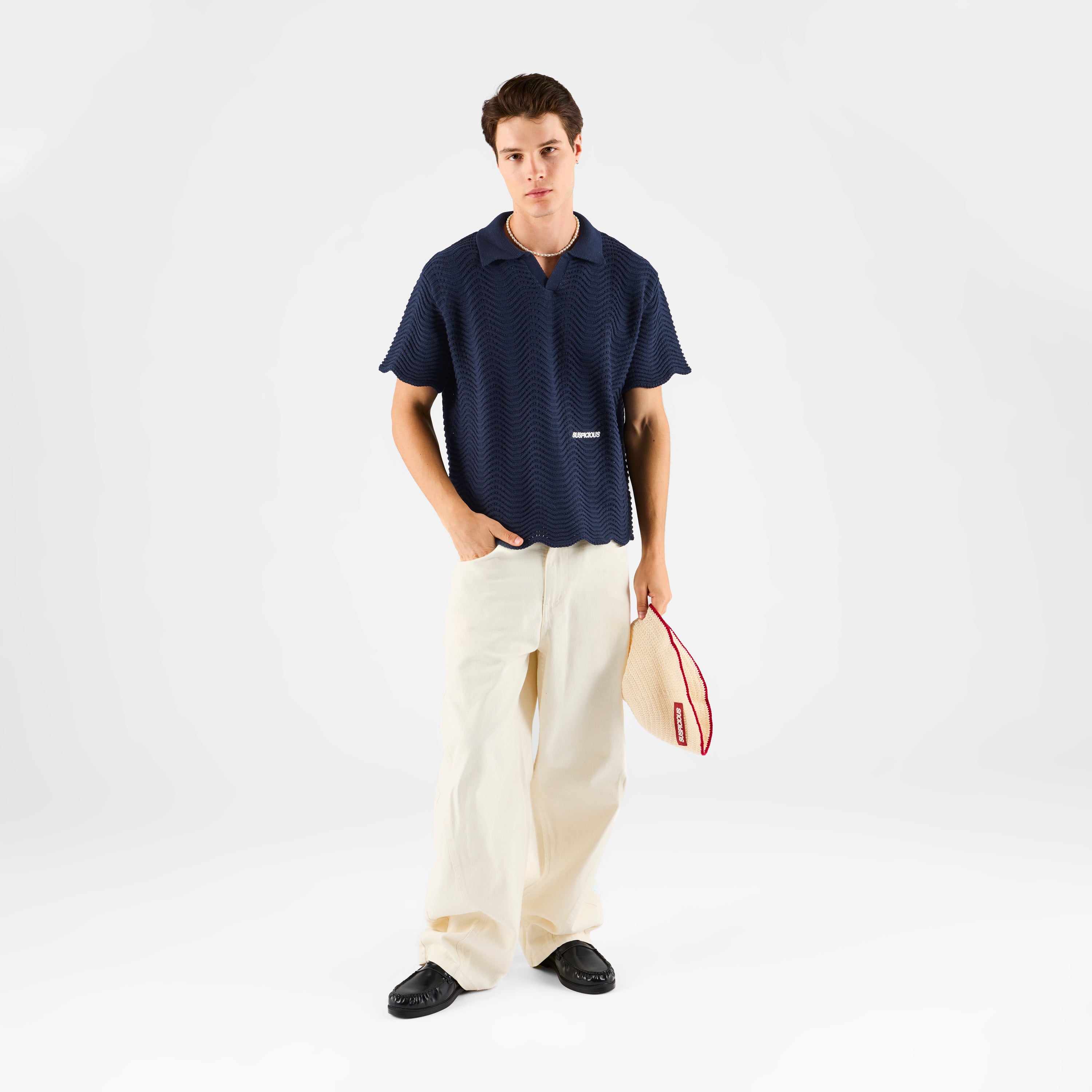Essentials Wavy Polo - Nightfall – Suspicious Antwerp