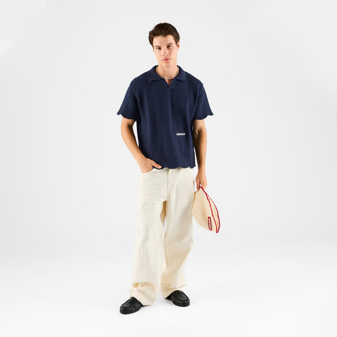 Boat / Essentials Wavy Polo - Nightfall