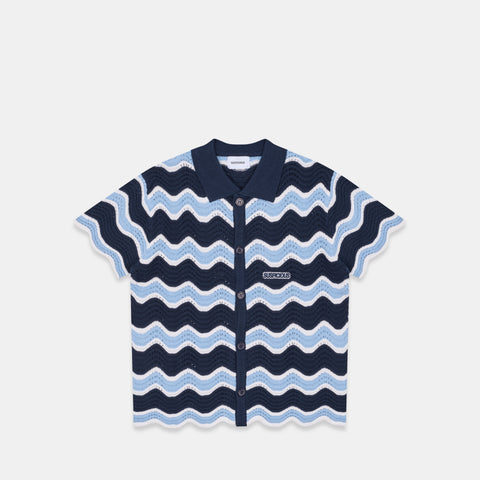 Boat / Essentials Wavy Shirt - Celestial & Nightfall