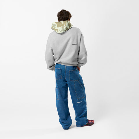 Camo / Essentials Zip-Up Hoodie - Neutral Heather