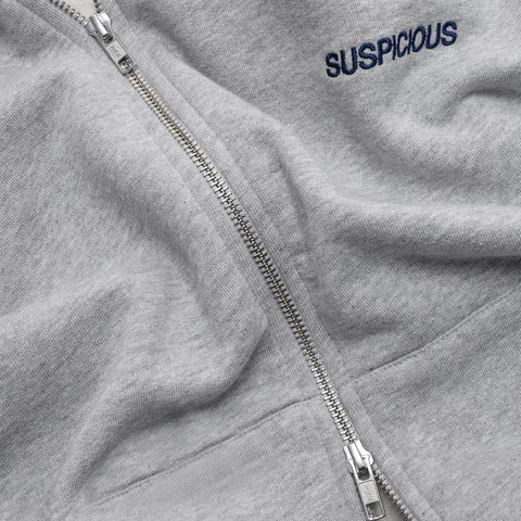 PL / The Essentials Zip-Up Hoodie - Neutral Heather