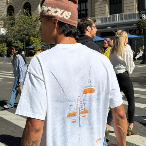 Winter1 / First Lift club Tee - White