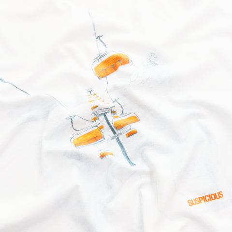 Winter1 / First Lift club Tee - White