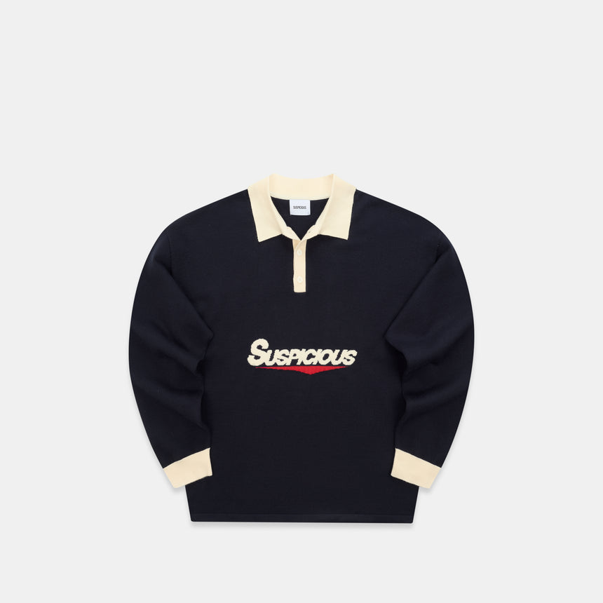 Flow Polo Navy Sweatshirt main image 1
