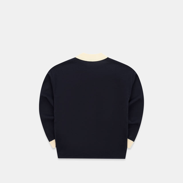 Flow Polo Navy Sweatshirt main image 0
