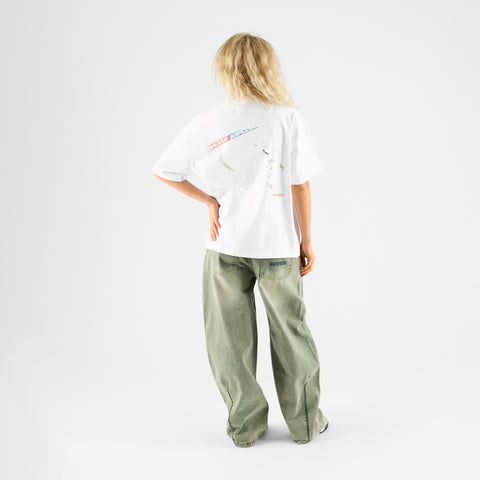 Football / Flying Dutchman Tee - White