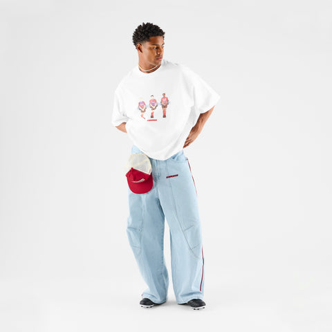 Football / Foosball Tee - White