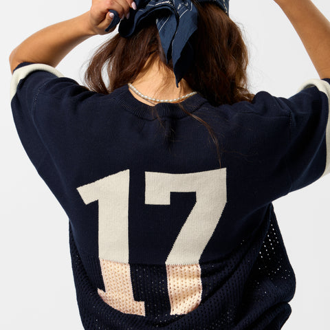 Bestsellers Variants / Football Knitted Jersey - Nightfall