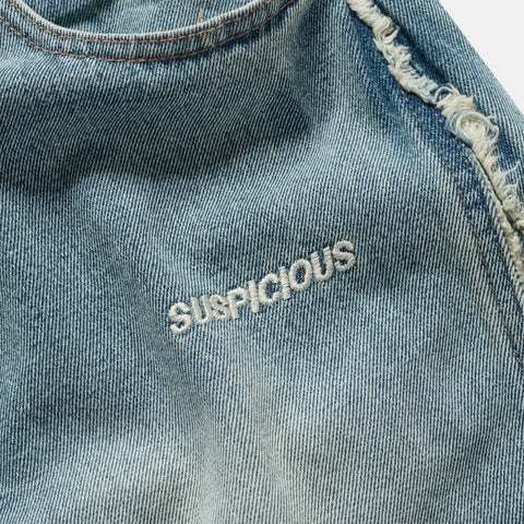 Winter 1 / Frayed Jeans - Washed Blue