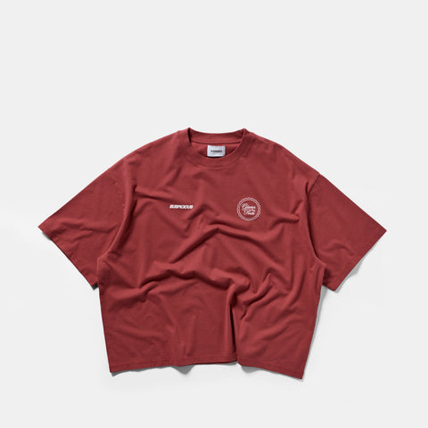 Glacier de la Poste x Suspicious / Glacier de la Poste x Suspicious Tee - Ruby Red