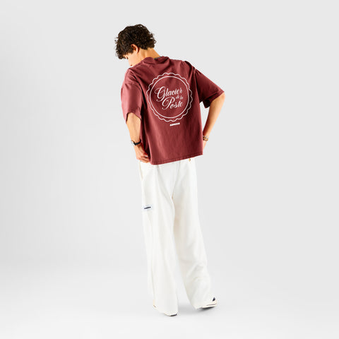 Glacier de la Poste x Suspicious / Glacier de la Poste x Suspicious Tee - Ruby Red