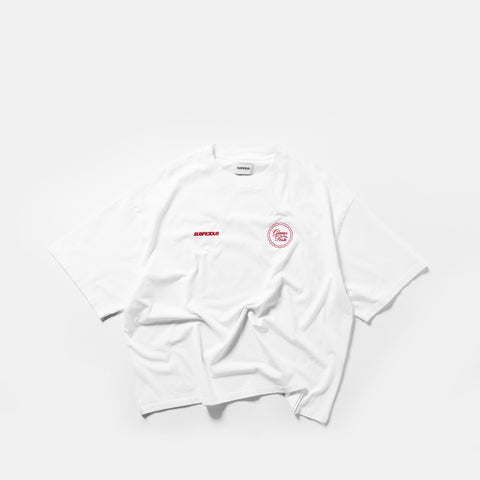 Glacier de la Poste x Suspicious / Glacier de la Poste x Suspicious Tee - White