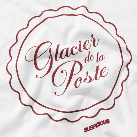 Glacier de la Poste x Suspicious / Glacier de la Poste x Suspicious Tee - White