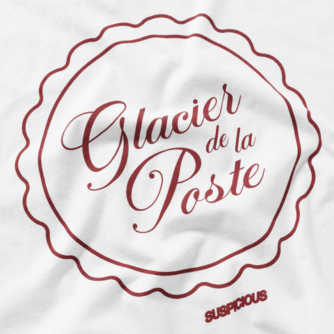 Glacier de la Poste x Suspicious / Glacier de la Poste x Suspicious Tee - White